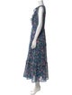 Banjanan Floral Print Long Dress