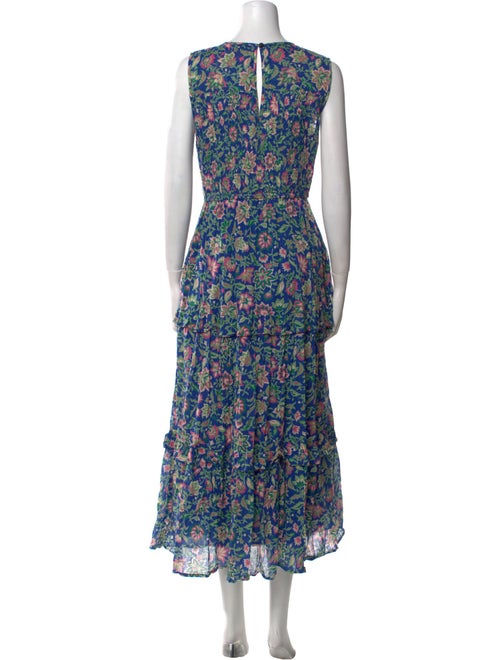 Banjanan Floral Print Long Dress