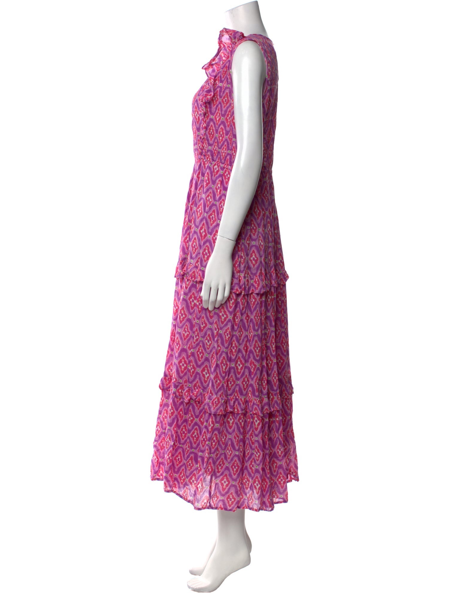 Banjanan Printed Long Dress