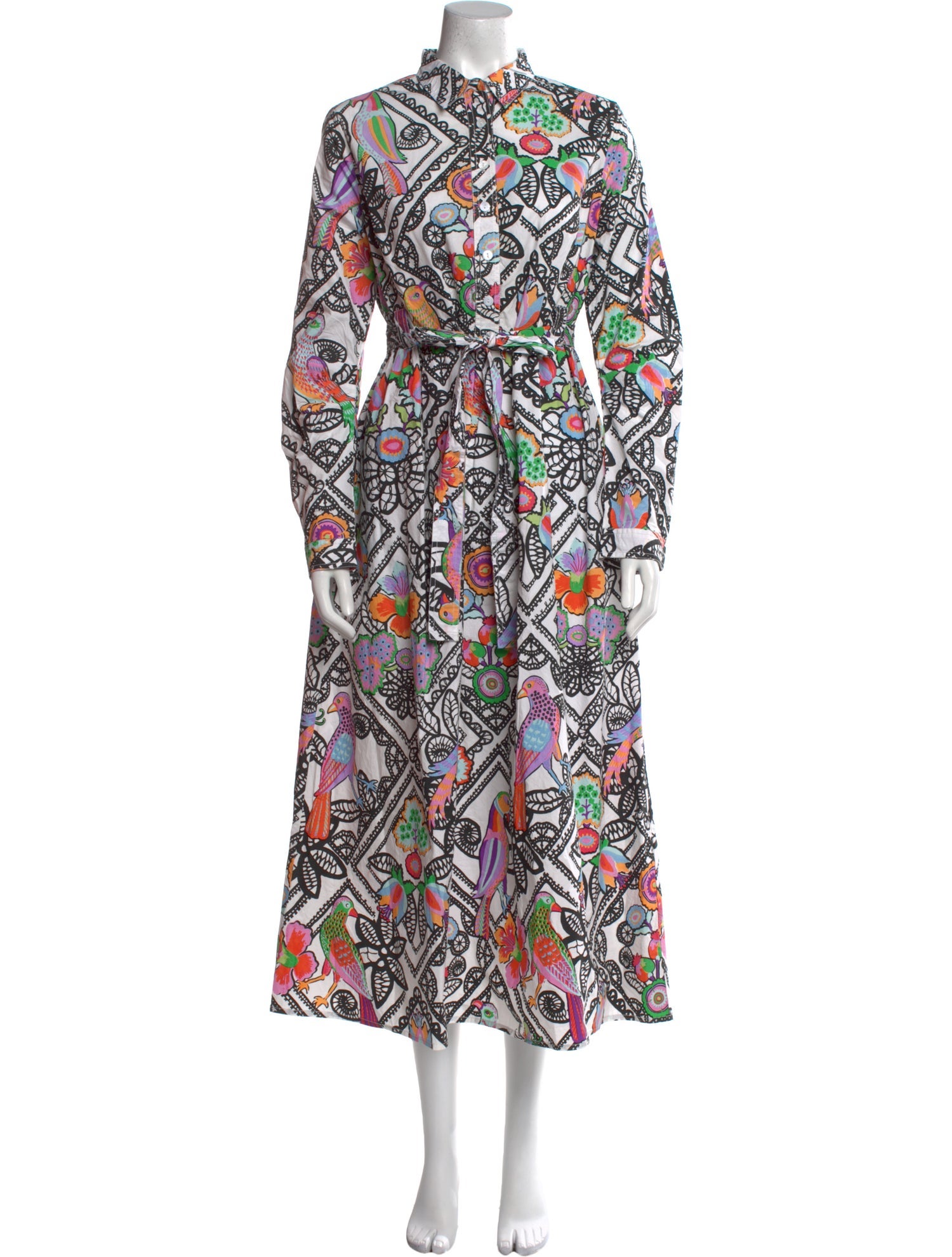 Banjanan Printed Long Dress