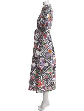 Banjanan Printed Long Dress