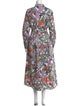 Banjanan Printed Long Dress