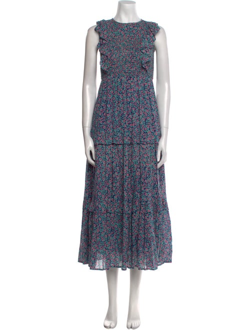 Banjanan Floral Print Long Dress