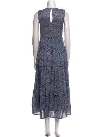 Banjanan Floral Print Long Dress