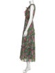 Banjanan Floral Print Long Dress