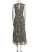 Banjanan Floral Print Long Dress