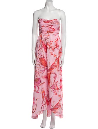 Banjanan Printed Long Dress