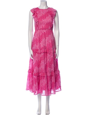 Banjanan Printed Long Dress