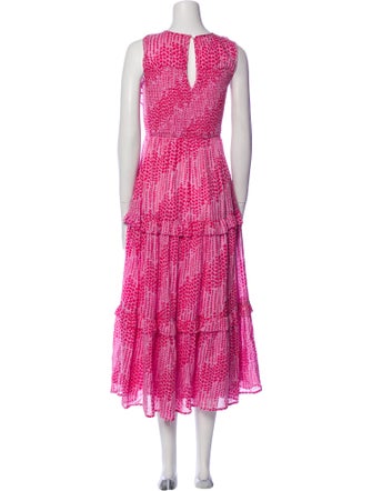 Banjanan Printed Long Dress