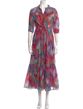 Banjanan Printed Long Dress