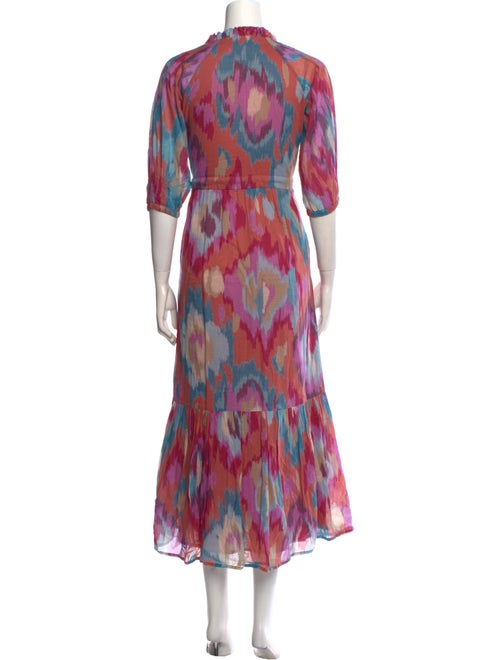 Banjanan Printed Long Dress