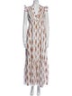 Banjanan Floral Print Long Dress