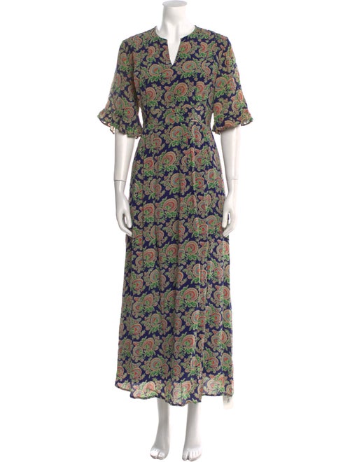 Banjanan Silk Long Dress