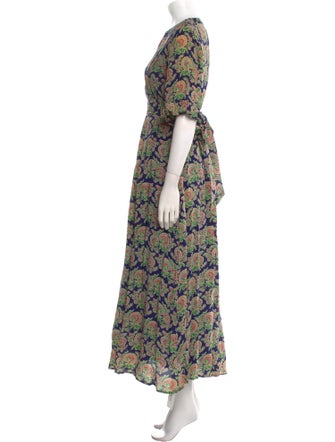 Banjanan Silk Long Dress