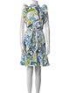 Banjanan Printed Knee-Length Dress