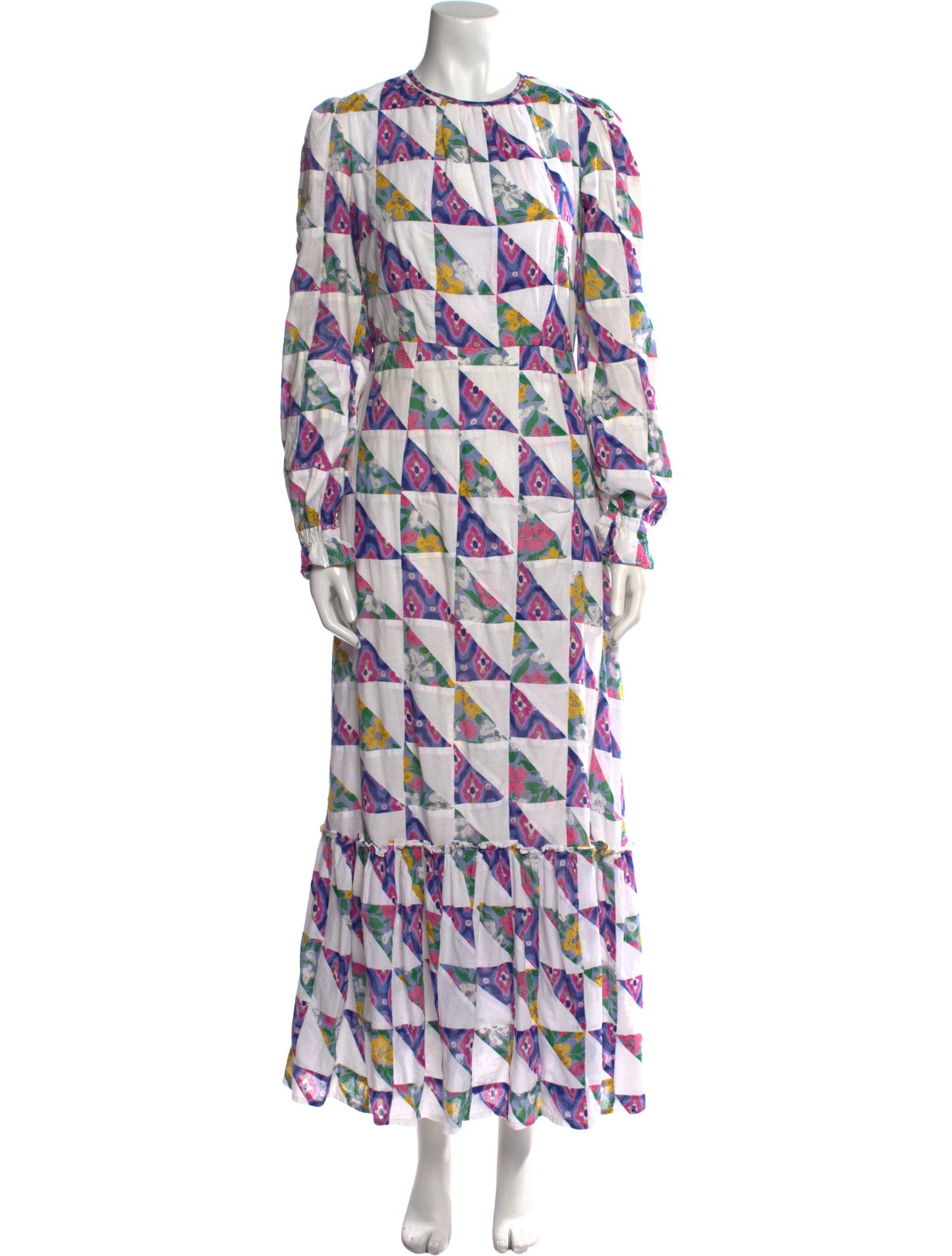Banjanan Printed Long Dress