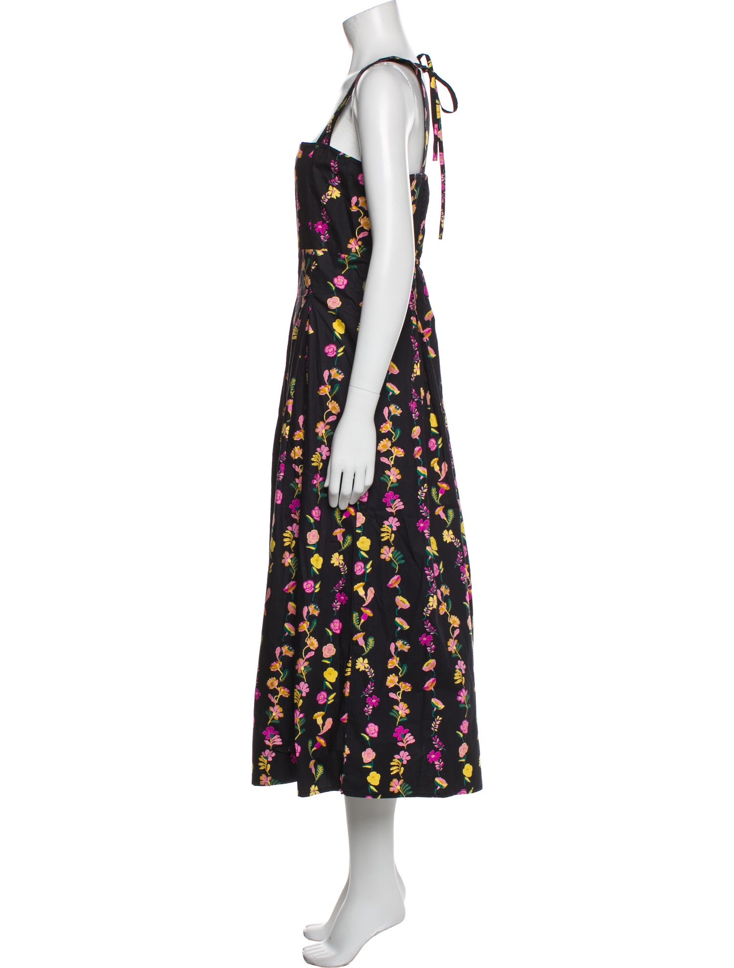 Banjanan Floral Print Mini Dress