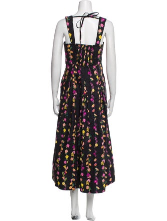 Banjanan Floral Print Mini Dress