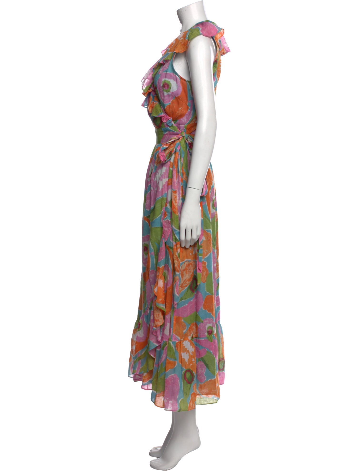 Banjanan Printed Long Dress