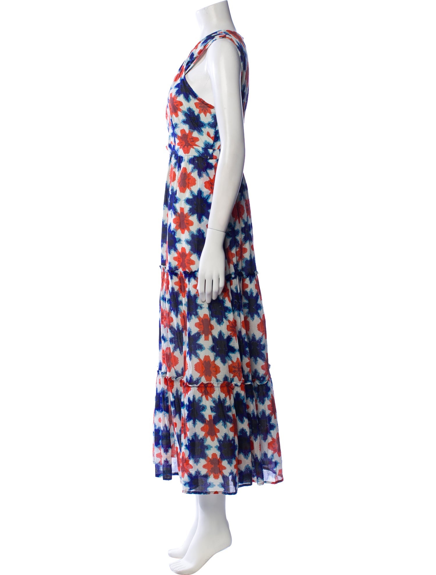 Banjanan Printed Long Dress