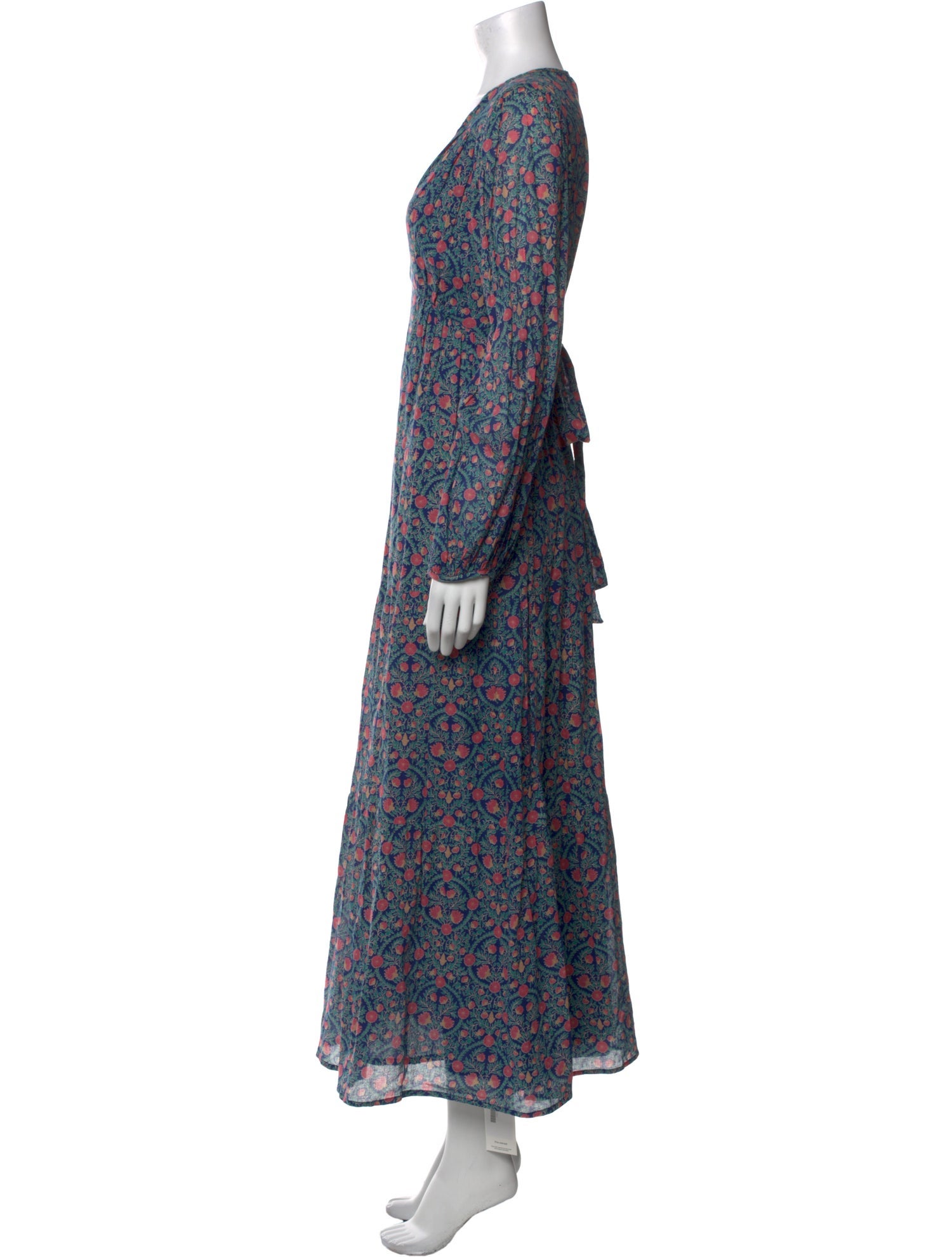 Banjanan Floral Print Long Dress