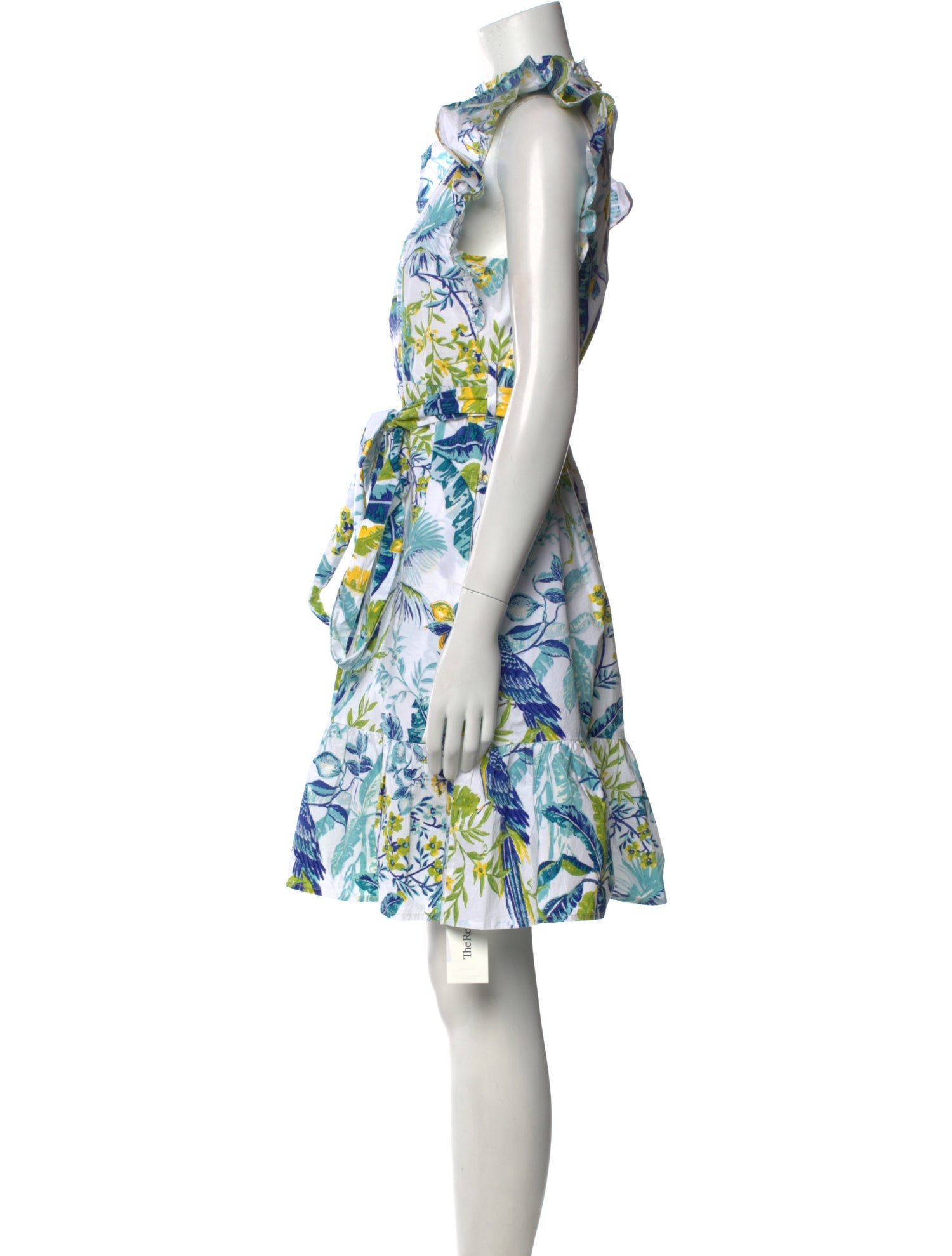 Banjanan Floral Print Knee-Length Dress