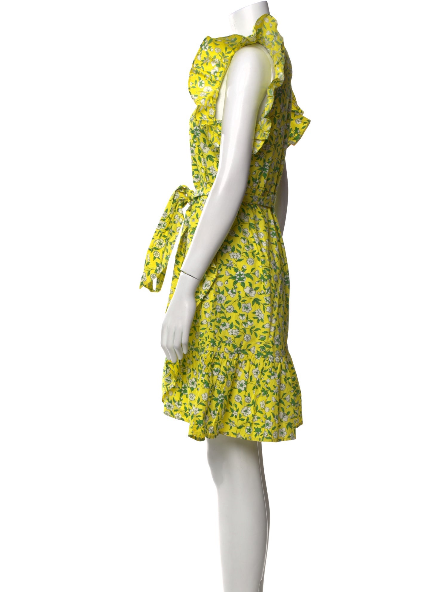 Banjanan Floral Print Knee-Length Dress