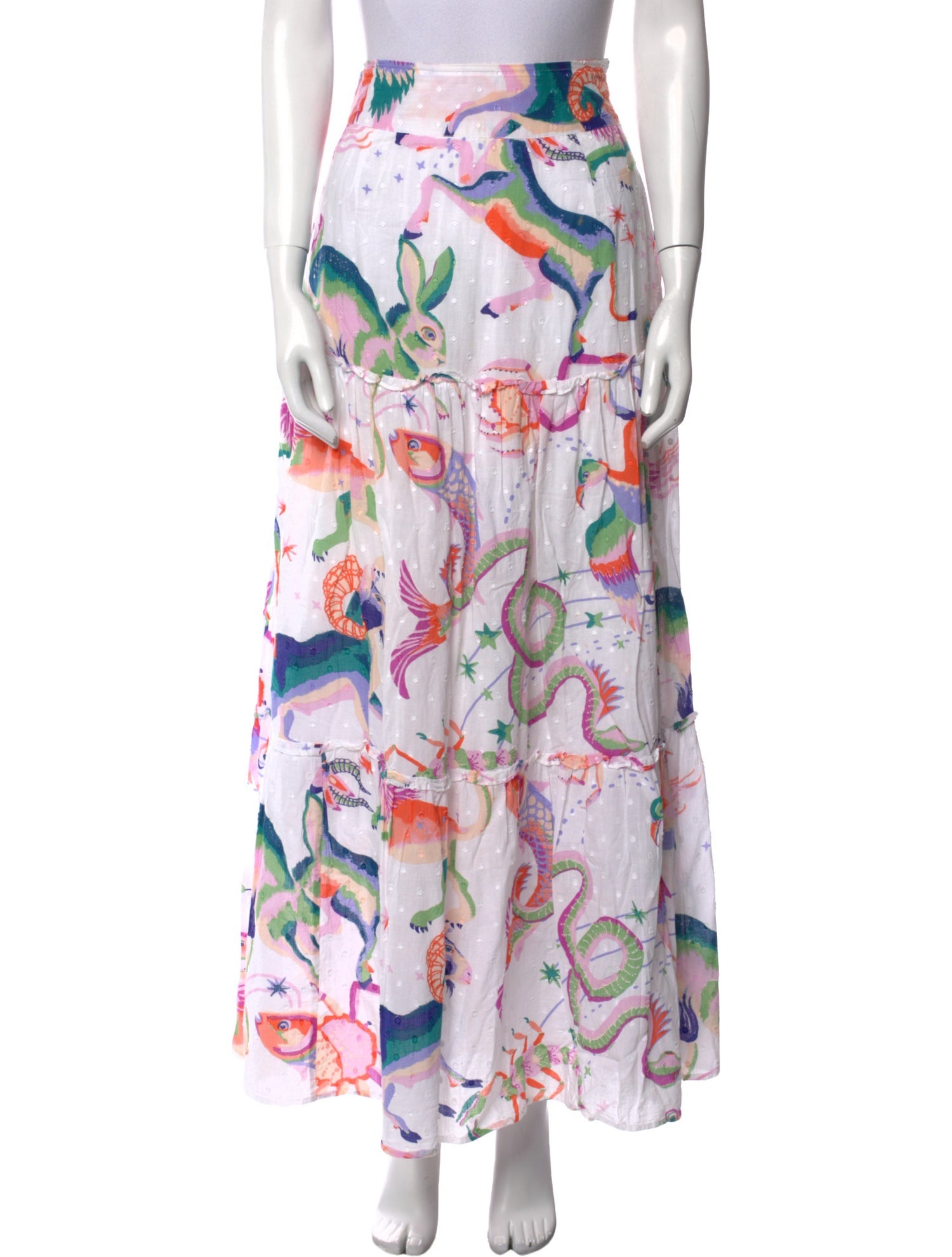 Banjanan Printed Long Skirt