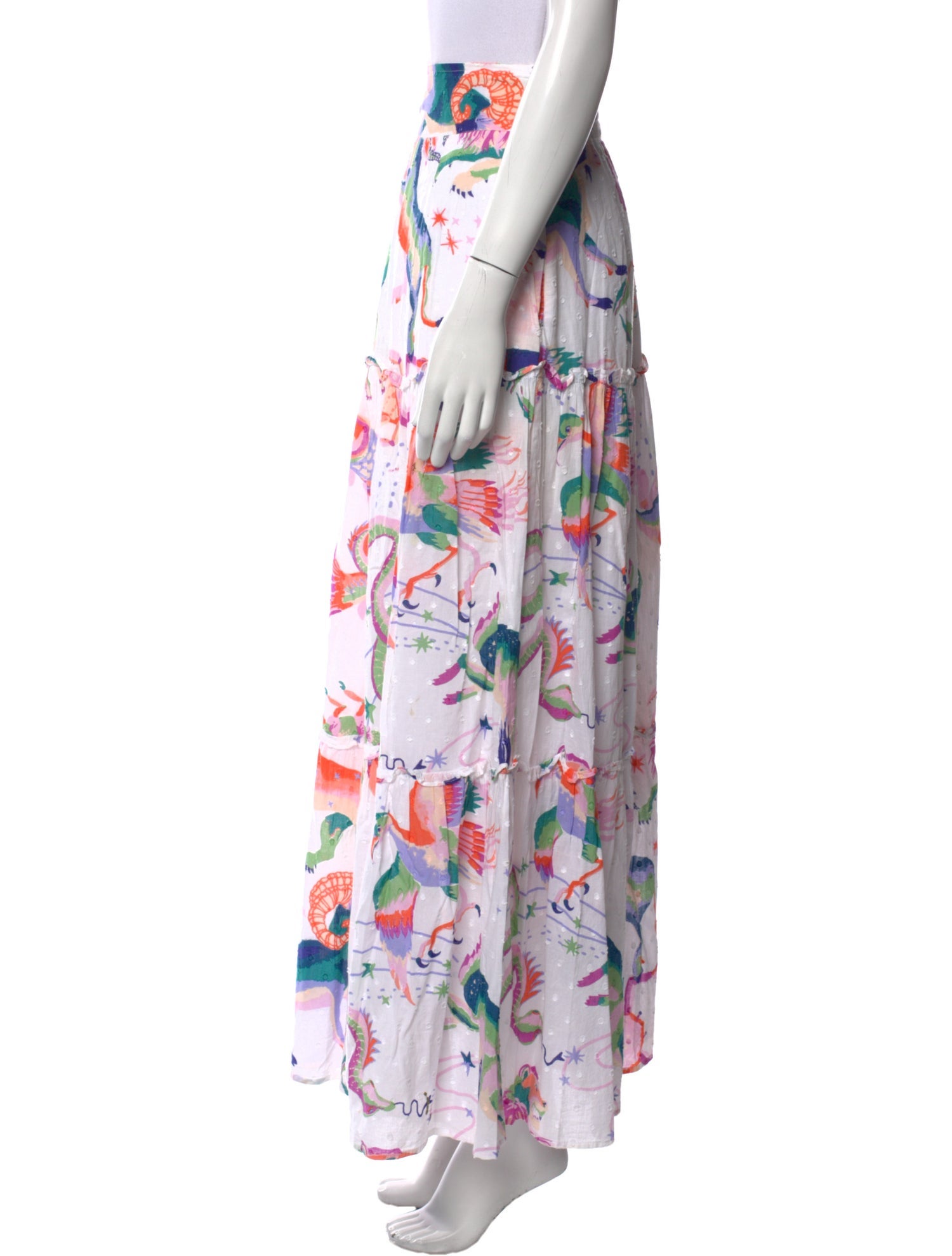 Banjanan Printed Long Skirt