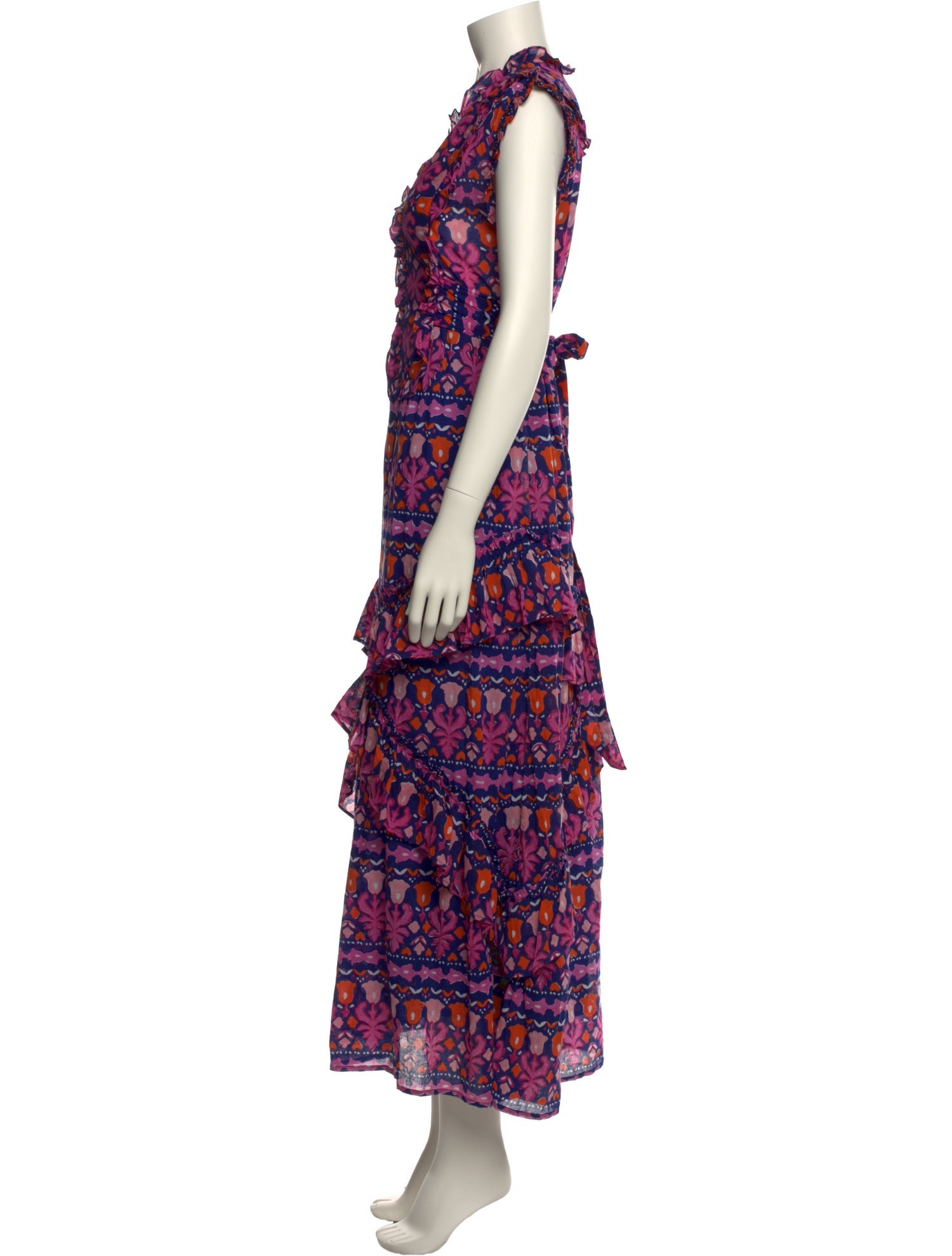 Banjanan Printed Long Dress