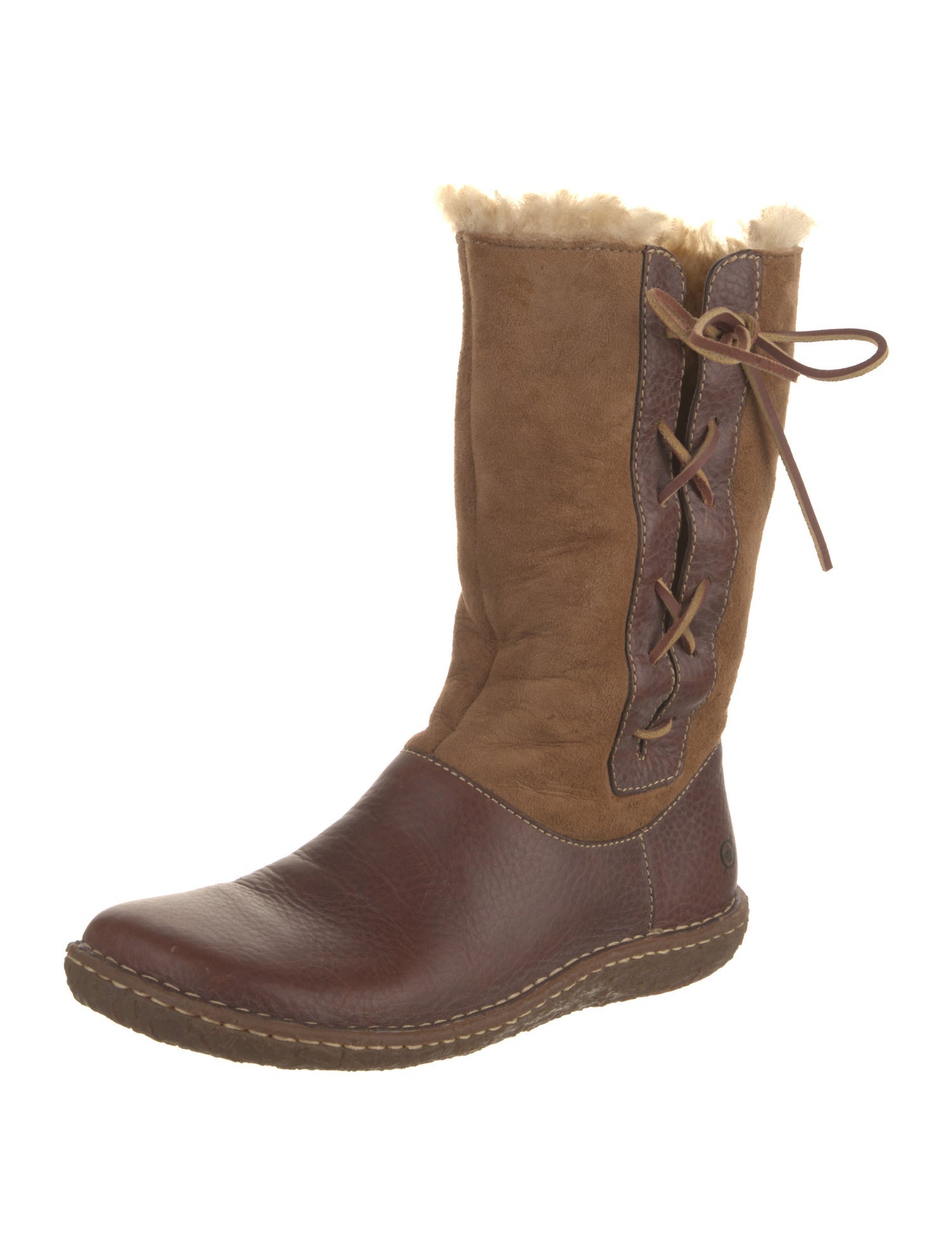 Born Suede Printed Boots