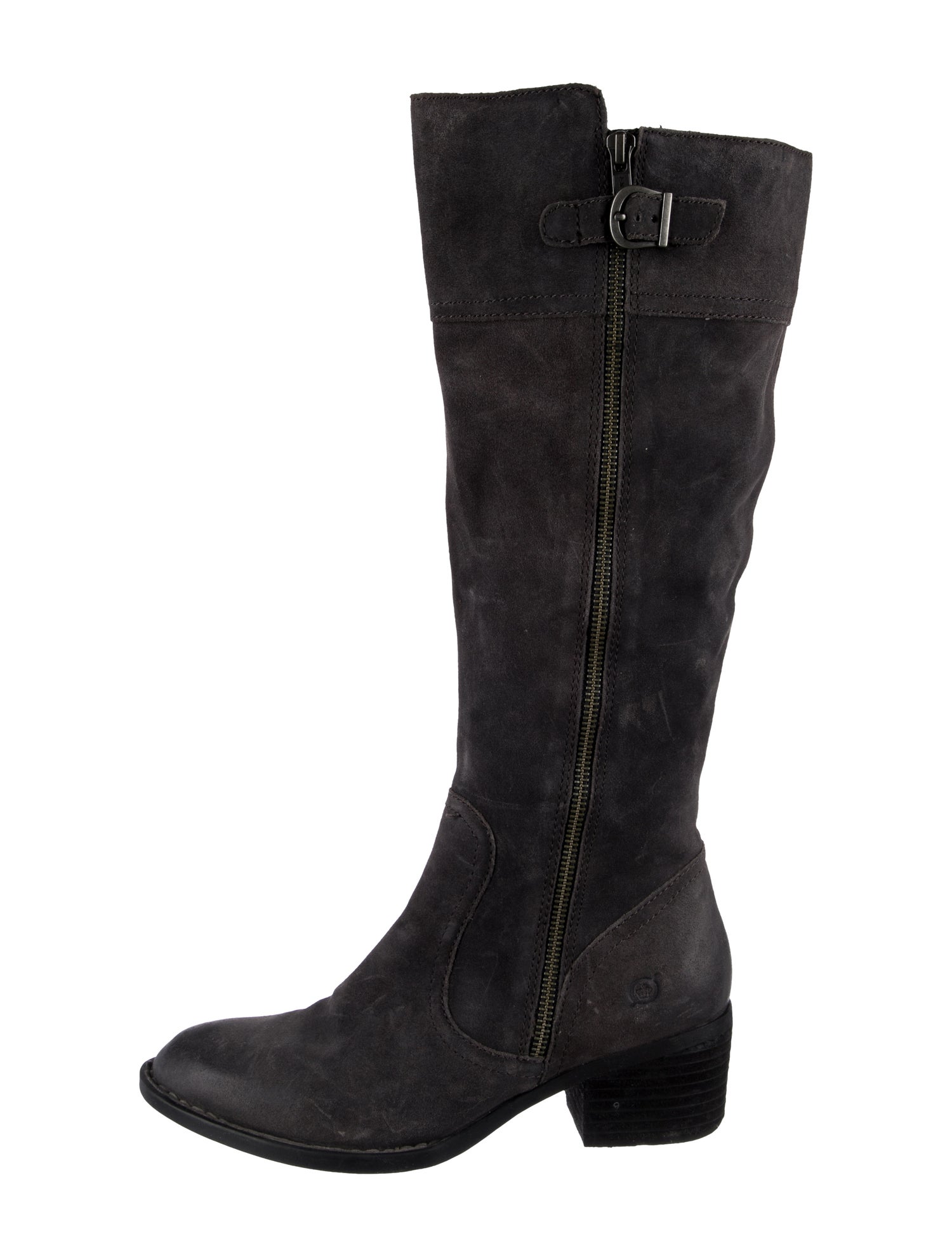 Born Suede Riding Boots