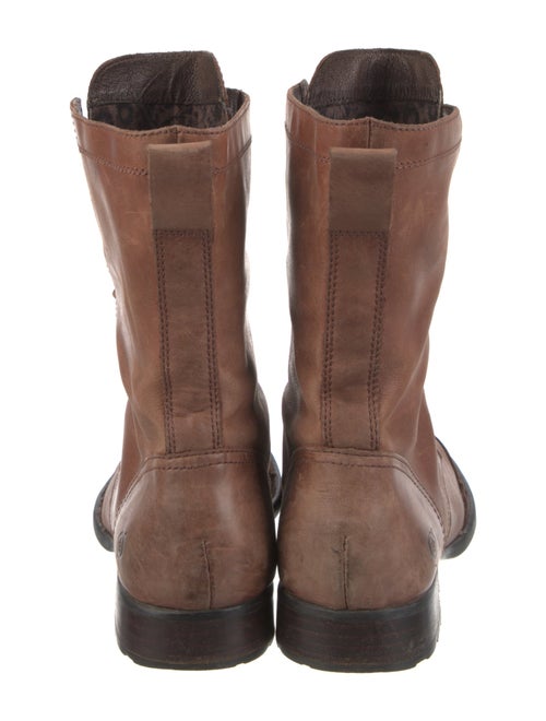 Born Leather Combat Boots