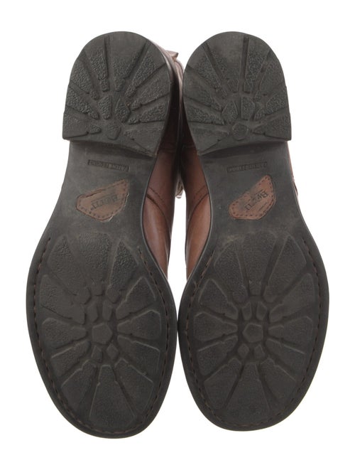 Born Leather Combat Boots