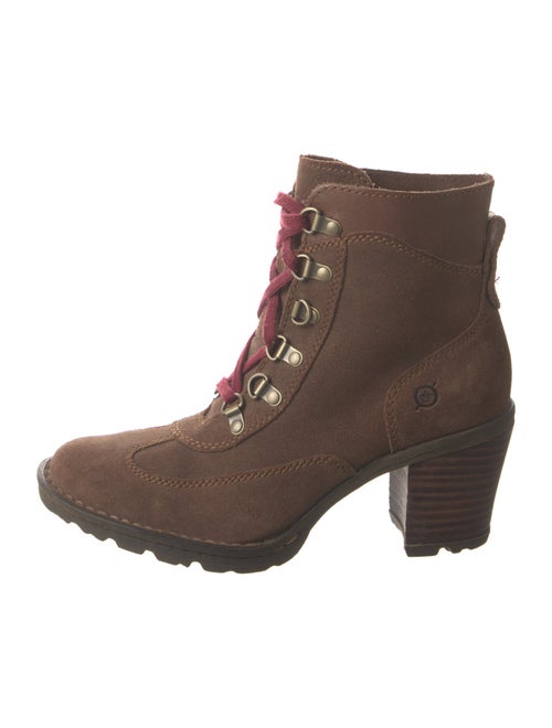 Born Suede Lace-Up Boots