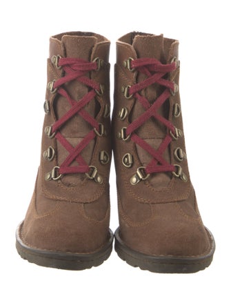 Born Suede Lace-Up Boots