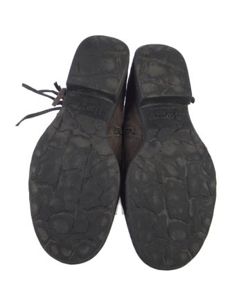 Born Suede Combat Boots