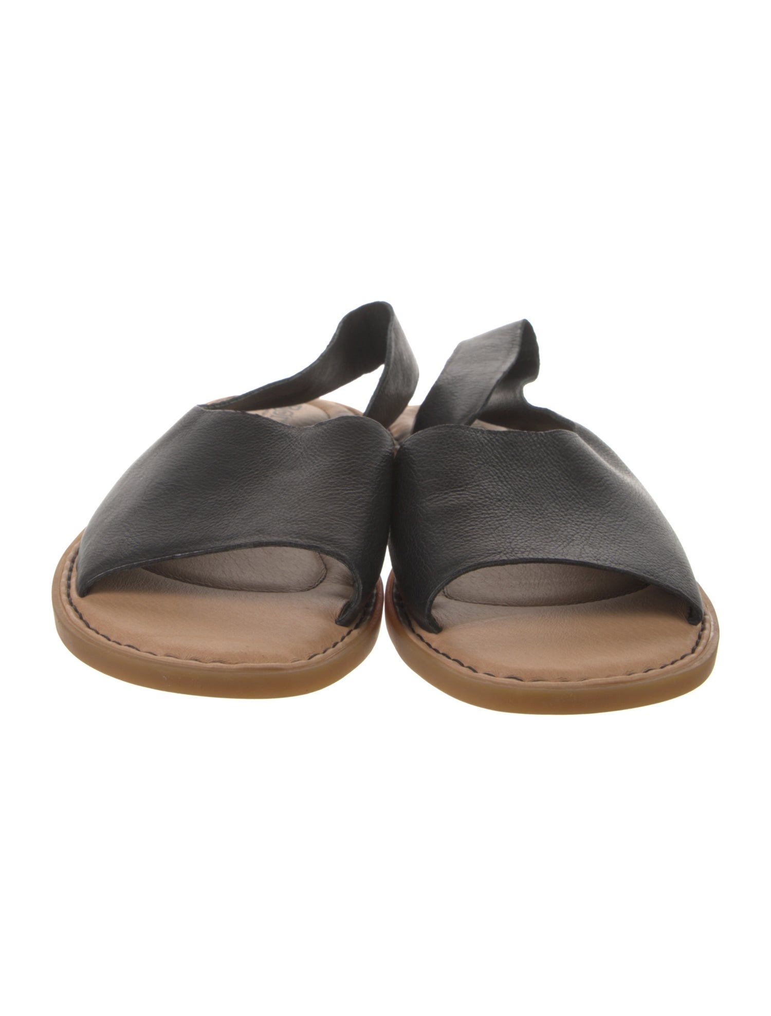 Born Leather Slingback Sandals