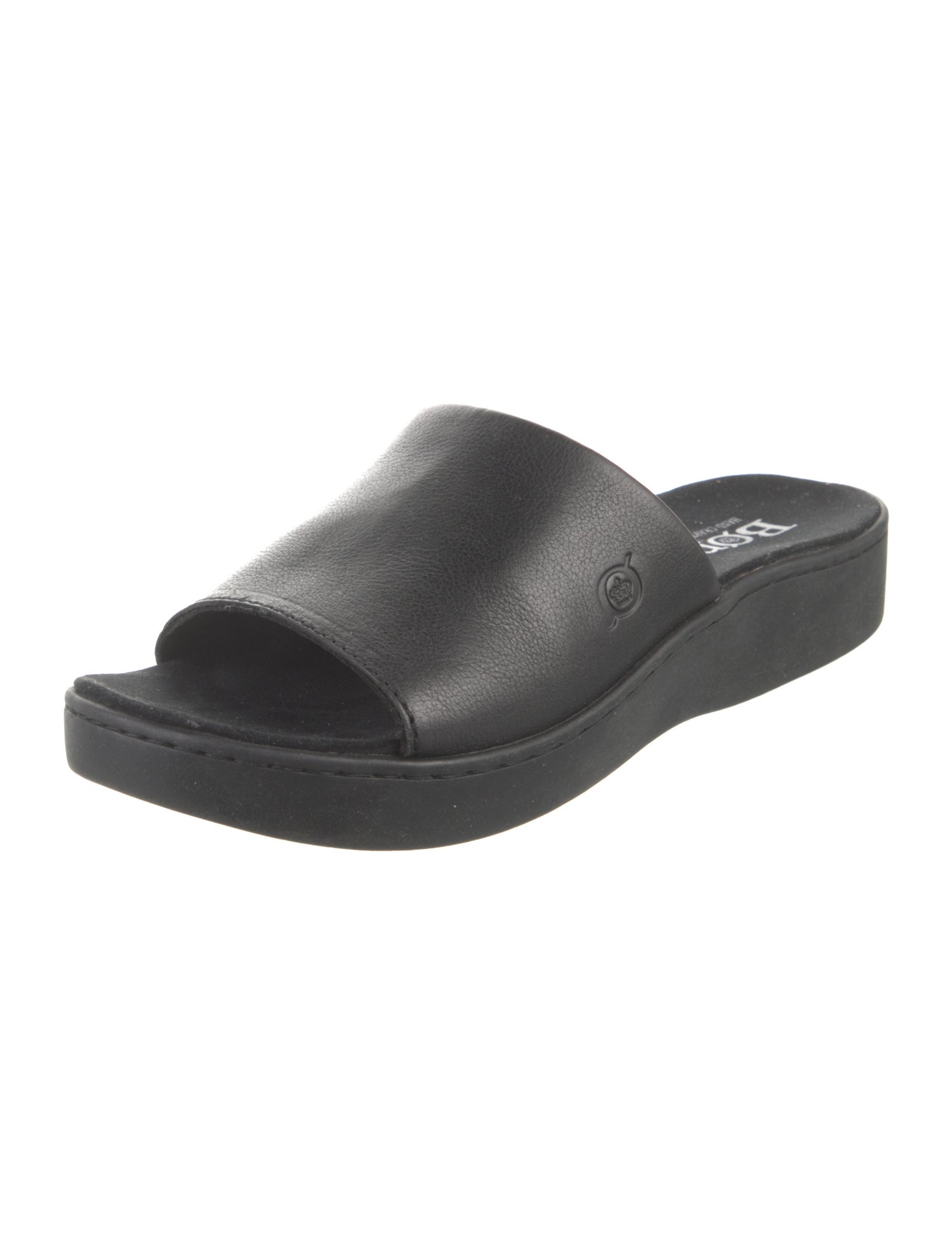 Born Leather Slides