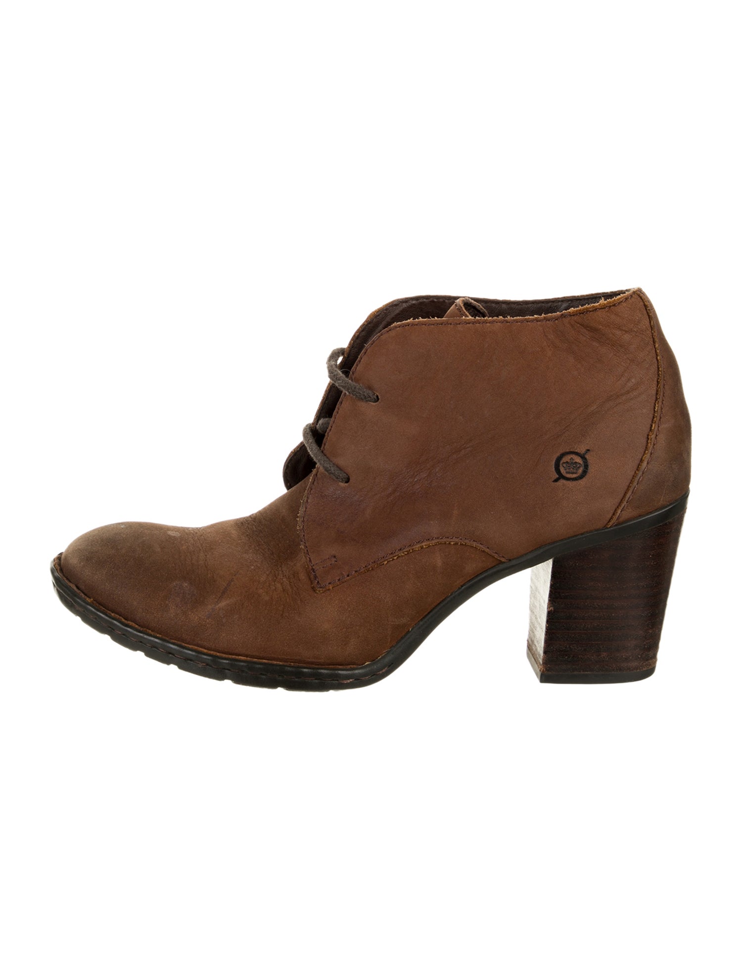 Born Leather Lace-Up Boots