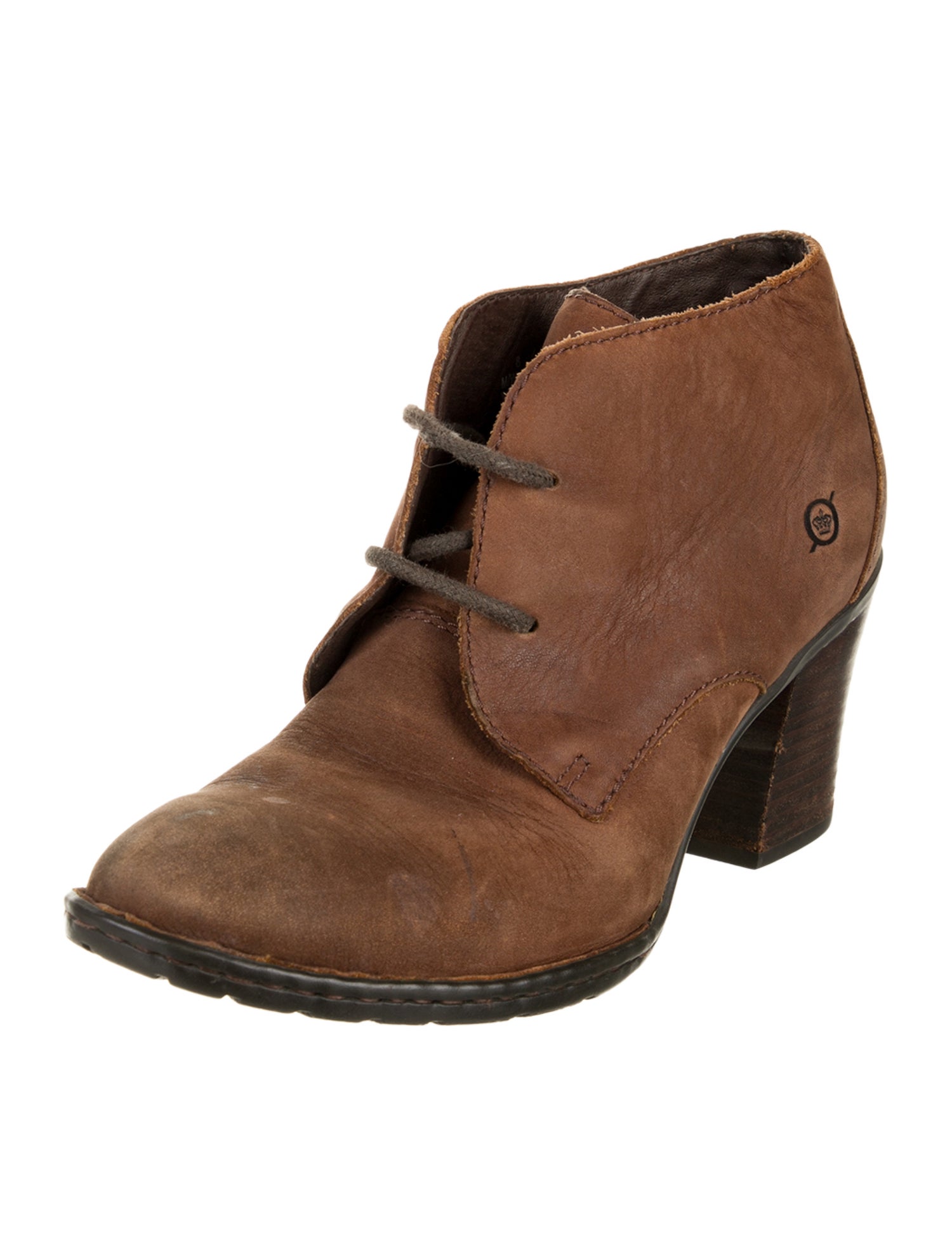 Born Leather Lace-Up Boots