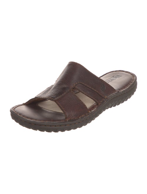 Born Leather Cutout Accent Slides