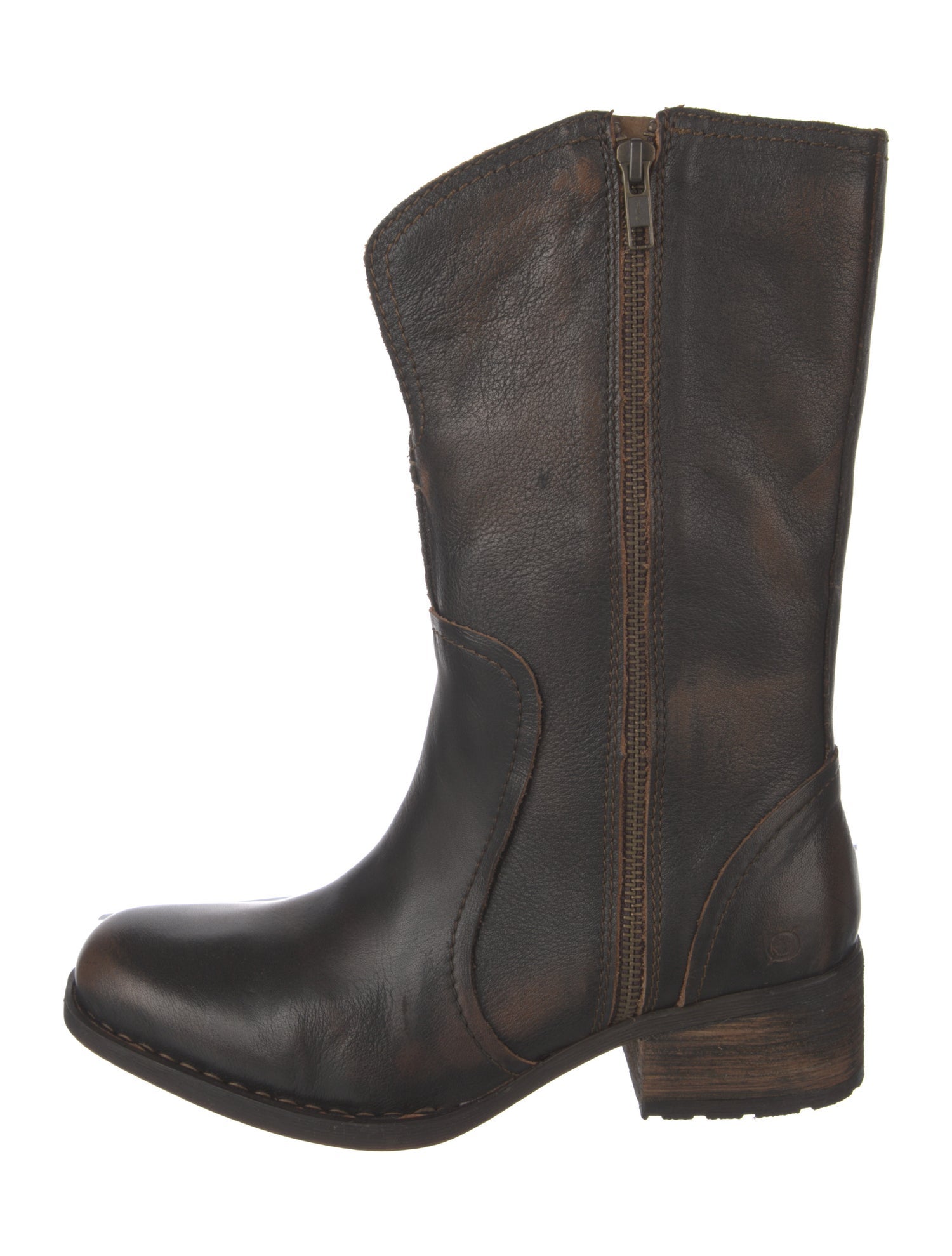 Born Leather Western Boots