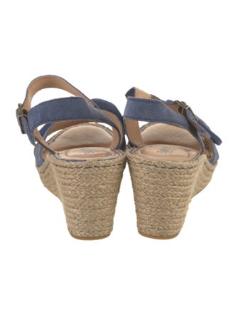 Born Suede Bow Accents Espadrilles