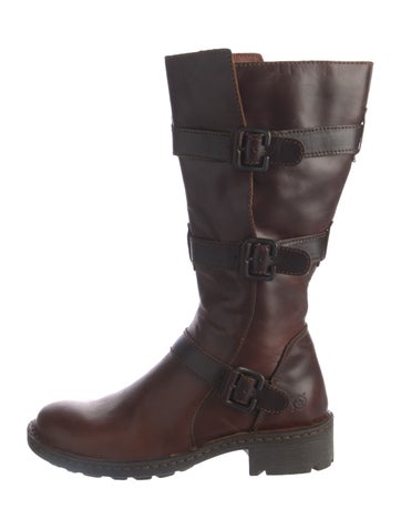 Born Boots Suede Moto 8