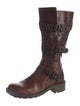 Born Suede Moto Boots