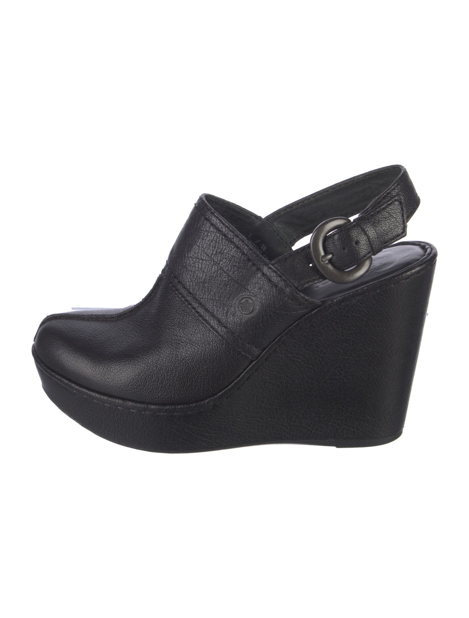 Born Leather Slingback Pumps