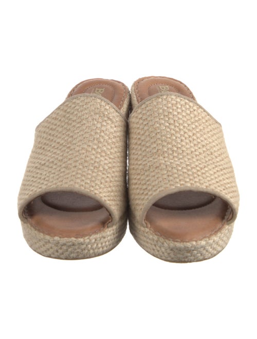 Born Raffia Animal Print Espadrilles
