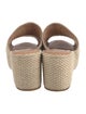Born Raffia Animal Print Espadrilles