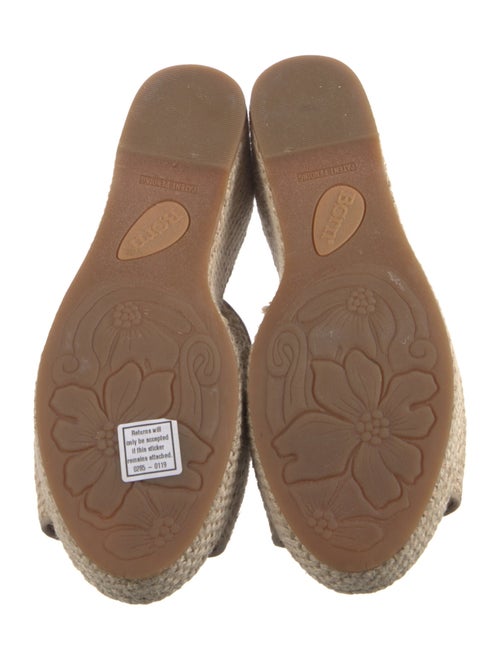 Born Raffia Animal Print Espadrilles